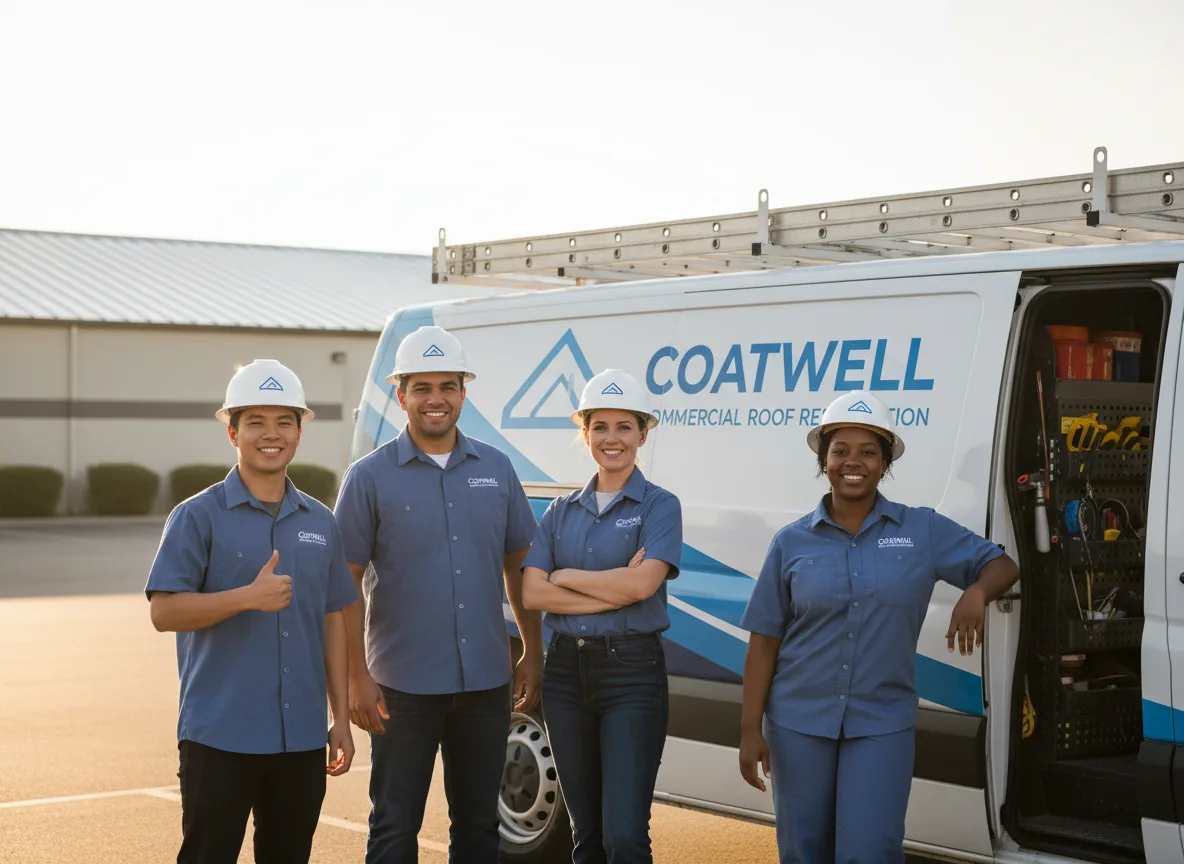 Commercial roof coating company in Jewett, NY